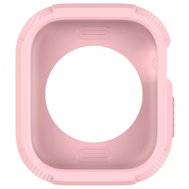 For Apple Watch Series 10 46mm Protective Cover Rugged TPU Watch Case - Pink