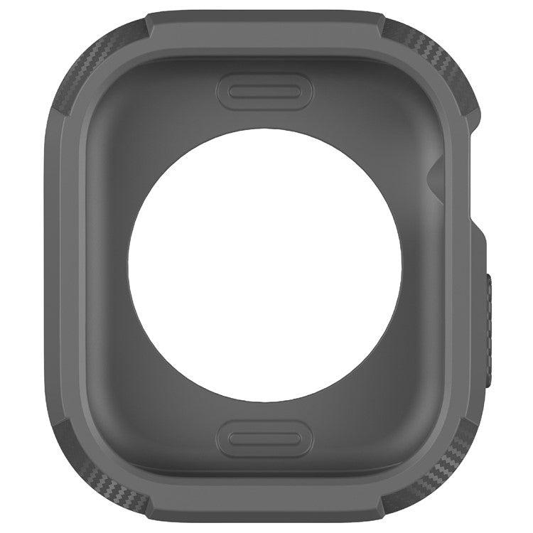For Apple Watch Series 10 46mm Protective Cover Rugged TPU Watch Case - Grey
