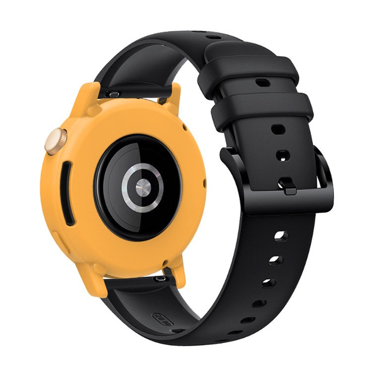 For Huawei Watch GT 3 42mm Watch Case Soft Silicone Hollow Watch Frame Cover - Yellow