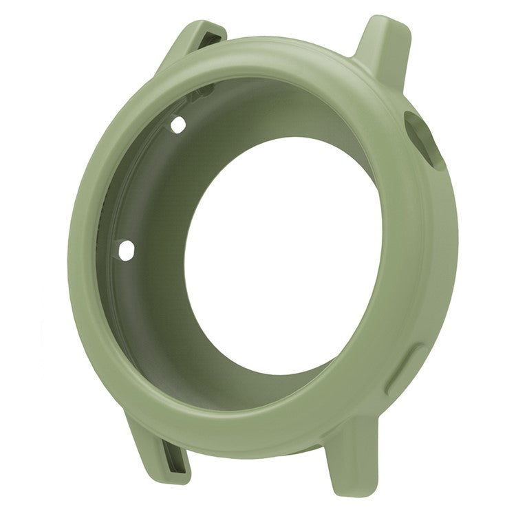 For Huawei Watch GT 3 42mm Watch Case Soft Silicone Hollow Watch Frame Cover - Green