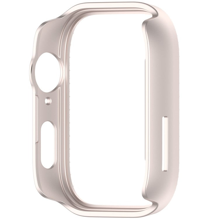 For Huawei Watch Fit 3 Watch Case Diamond Decor Half Coverage Hollow PC Watch Protective Cover - Matte Starlight