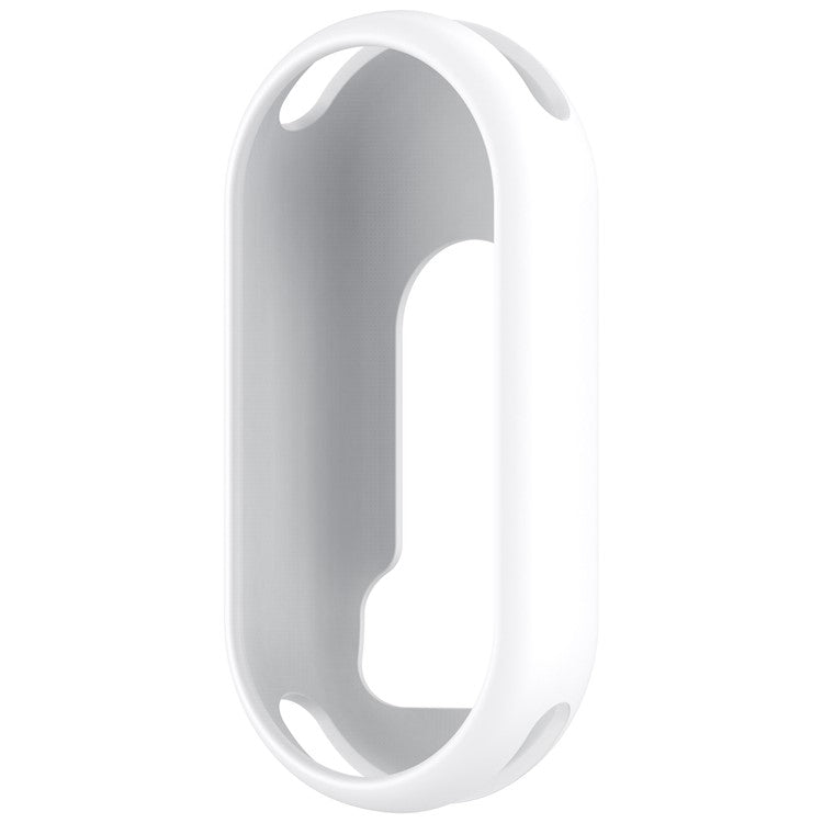 Silicone Watch Case for Xiaomi Smart Band 9 / 9 NFC / 9 Ceramic Edition / 8 / 8 NFC Watch Frame Cover - White