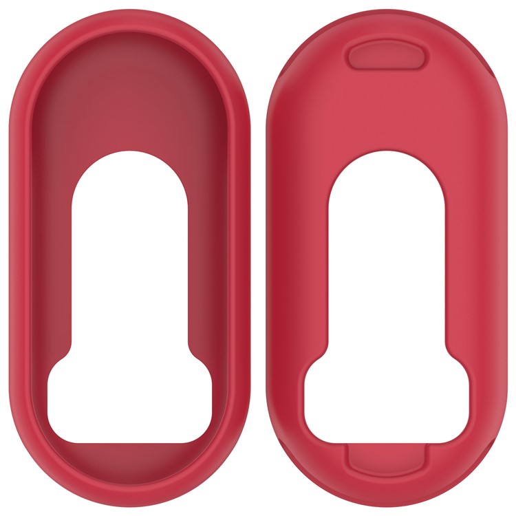 Silicone Watch Case for Xiaomi Smart Band 9 / 9 NFC / 9 Ceramic Edition / 8 / 8 NFC Watch Frame Cover - Rose