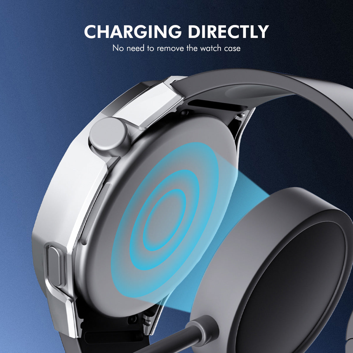 For Huawei Watch GT 5 Pro 46mm ENKAY Hat-Prince 2-in-1 Rubberized Hard PC Frame with 9H Tempered Glass Screen Protector - Dark Green