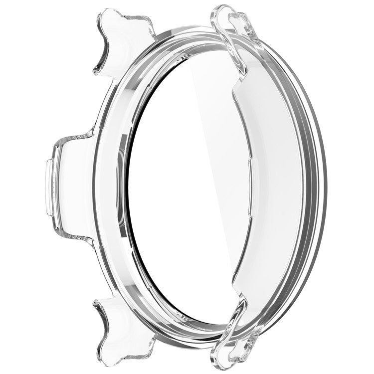 For Garmin Lily 2 Active / Lily 2 Protective Case PC Watch Cover with Screen Film - Transparent