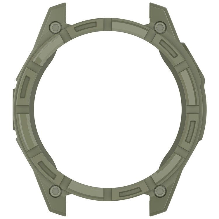 For Garmin Fenix 8 Solar 51mm Watch Case Quick Release Soft TPU Watch Cover - Green