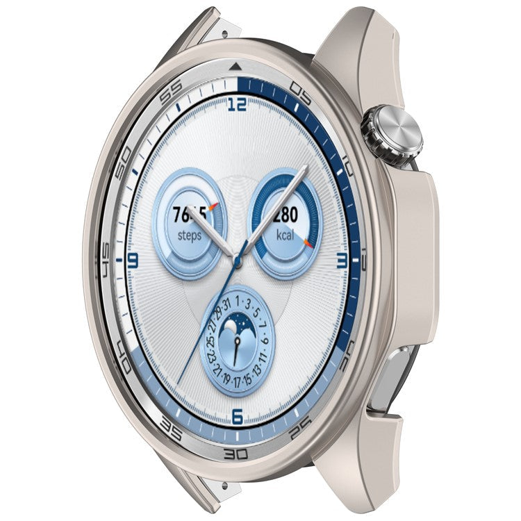 For Huawei Watch GT 5 46mm Case Half-Wrapped Hollow Hard PC Watch Cover - Starlight
