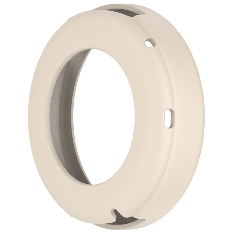 For Huawei Watch GT 5 41mm / Watch GT 4 41mm Case Soft Silicone Protective Frame Cover - Ivory White