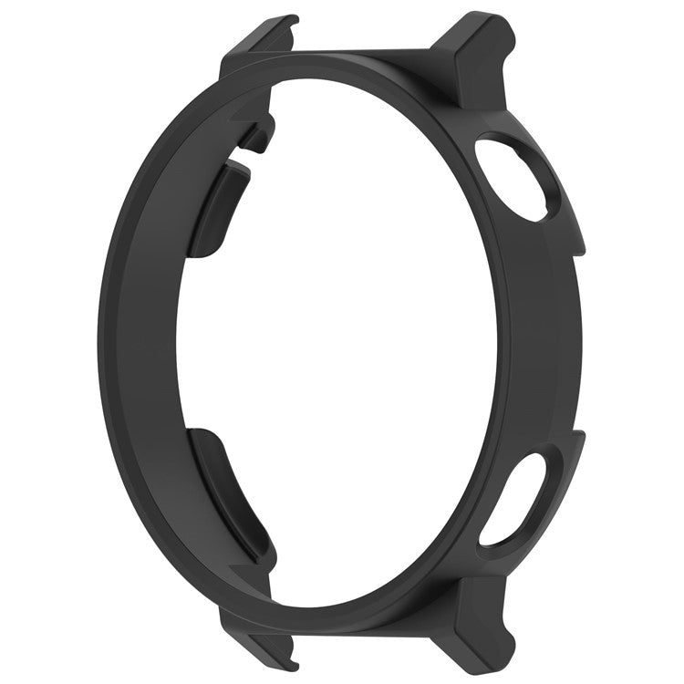 For Huawei Watch GT 5 41mm Half Coverage Hollow-Out Protective Cover PC Watch Frame Case - Black