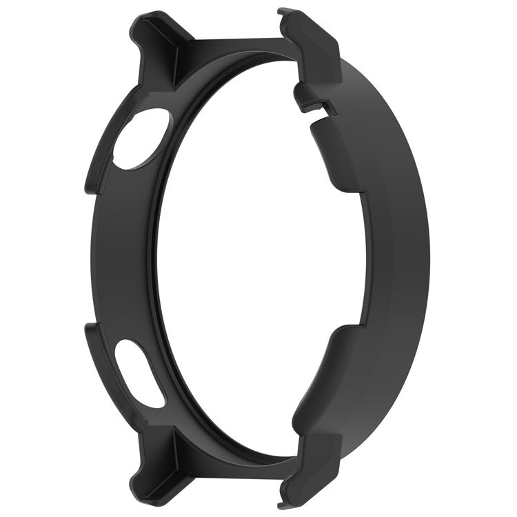 For Huawei Watch GT 5 41mm Half Coverage Hollow-Out Protective Cover PC Watch Frame Case - Black