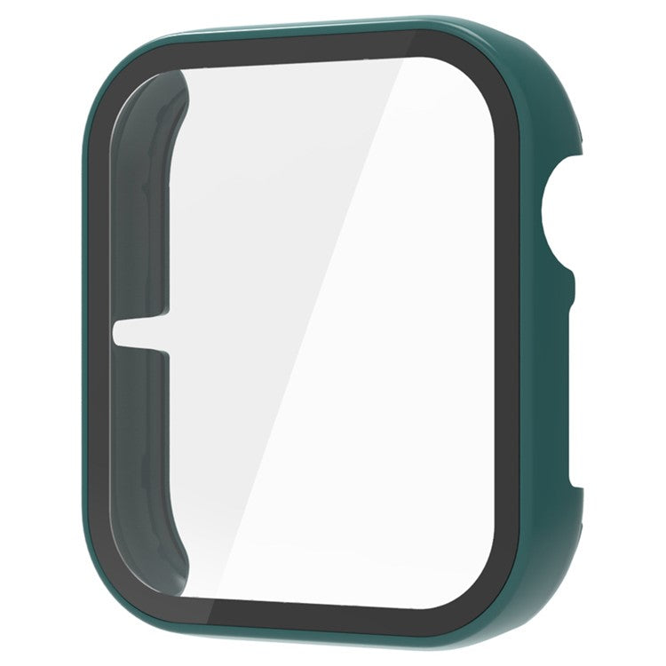 For Honor Watch 5 Anti-scratch Hard PC Watch Case with Built-In Tempered Glass Film - Green