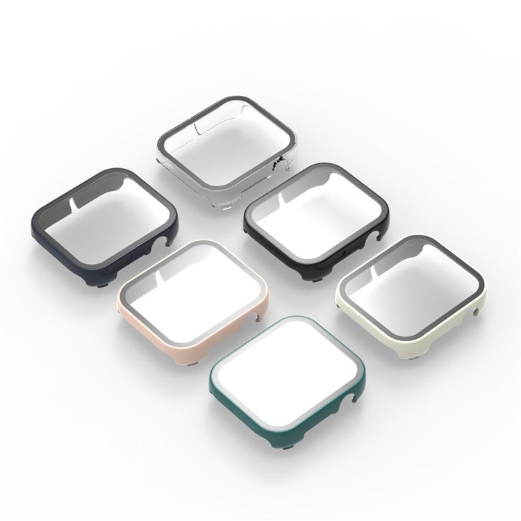 For Honor Watch 5 Anti-scratch Hard PC Watch Case with Built-In Tempered Glass Film - Green