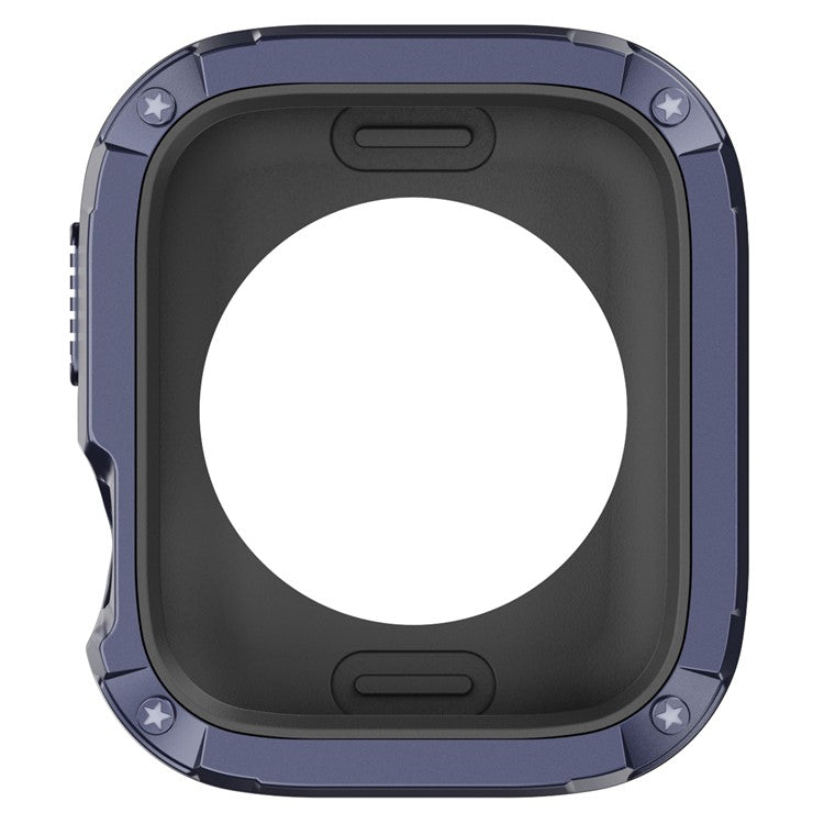 Watch Case Set for Apple Watch Series 10 42mm Hard PC+TPU Watch Frame Cover Combo - Blue
