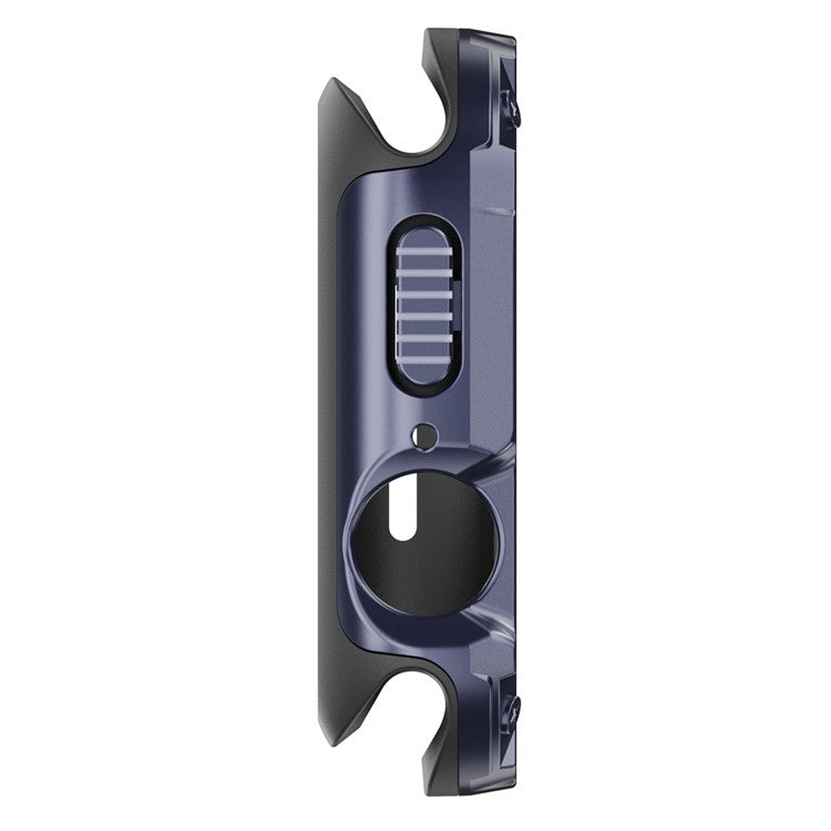 Watch Case Set for Apple Watch Series 10 42mm Hard PC+TPU Watch Frame Cover Combo - Blue