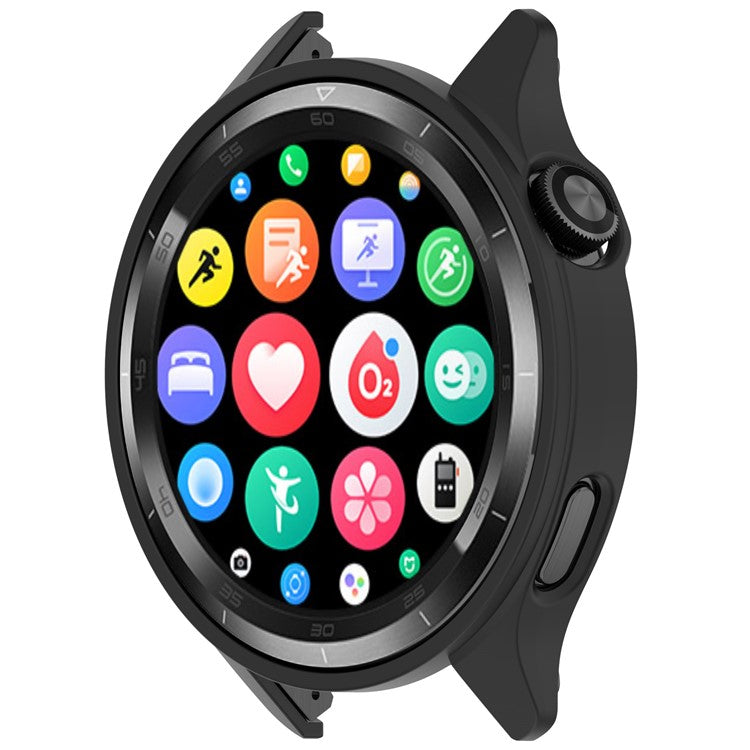 For Xiaomi Watch S4 / S4 eSIM Version Protective Case Hollow Hard PC Watch Cover - Black