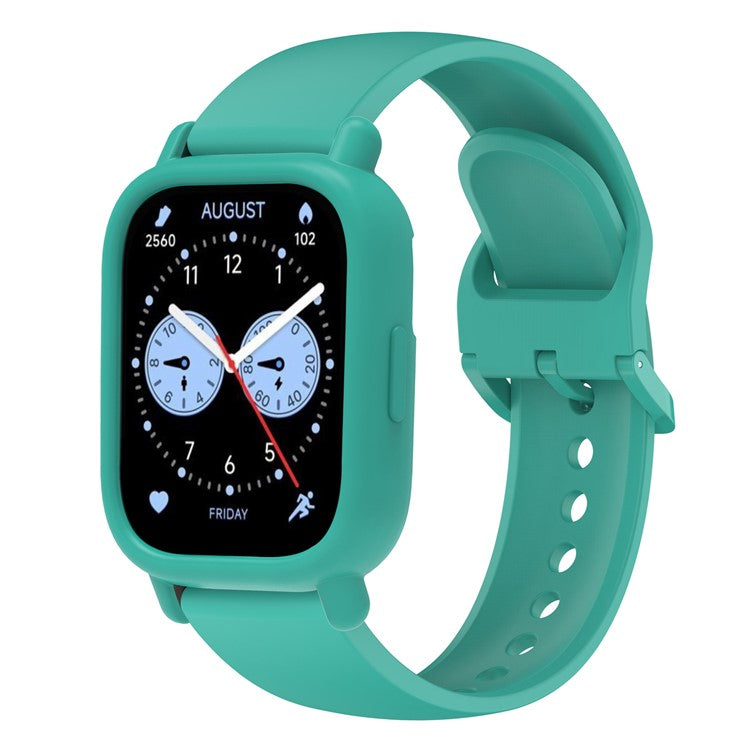 For Xiaomi Redmi Watch 5 Lite Watch Case Soft Silicone Watch Cover - Mint Green