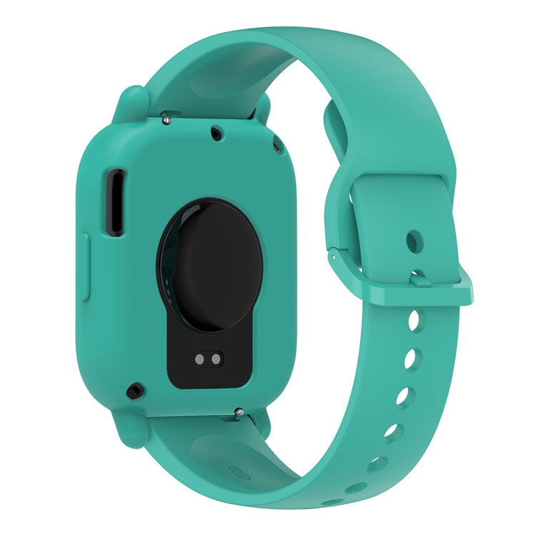For Xiaomi Redmi Watch 5 Lite Watch Case Soft Silicone Watch Cover - Mint Green