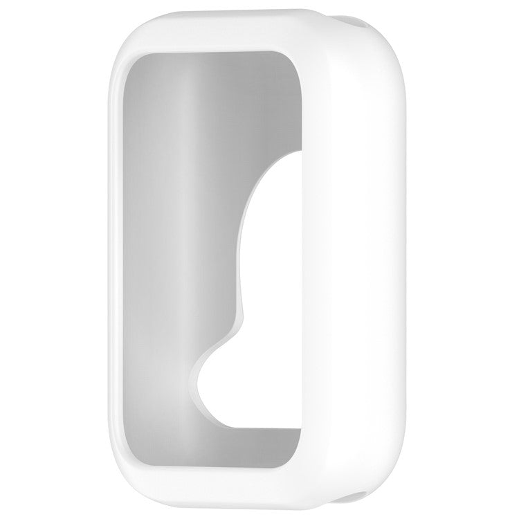 For Xiaomi Smart Band 9 Pro Case Soft Silicone Protective Frame Cover - White