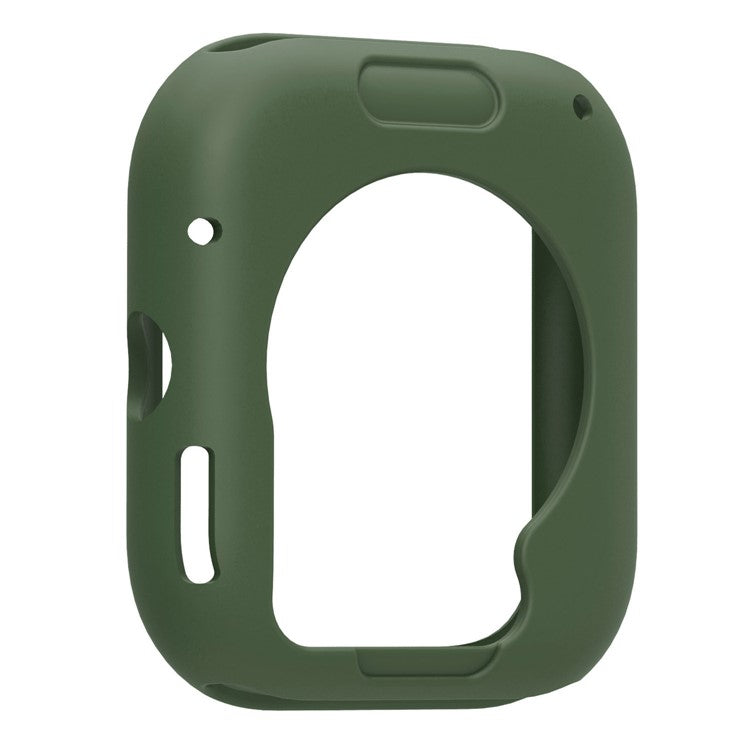 For vivo iQOO Watch GT / Watch GT Watch Case Soft Silicone Hollow Watch Frame Cover - Dark Green