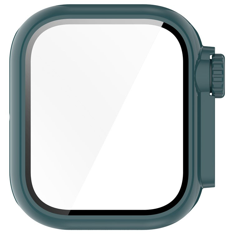 For Honor Watch 5 PC Tempered Glass Integrated Watch Case Full Coverage Protector - Green