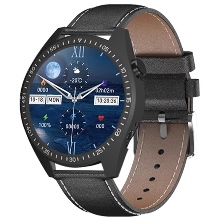 For Aigo G20 Watch Case Drop-Proof Hard PC Protective Cover - Black / White