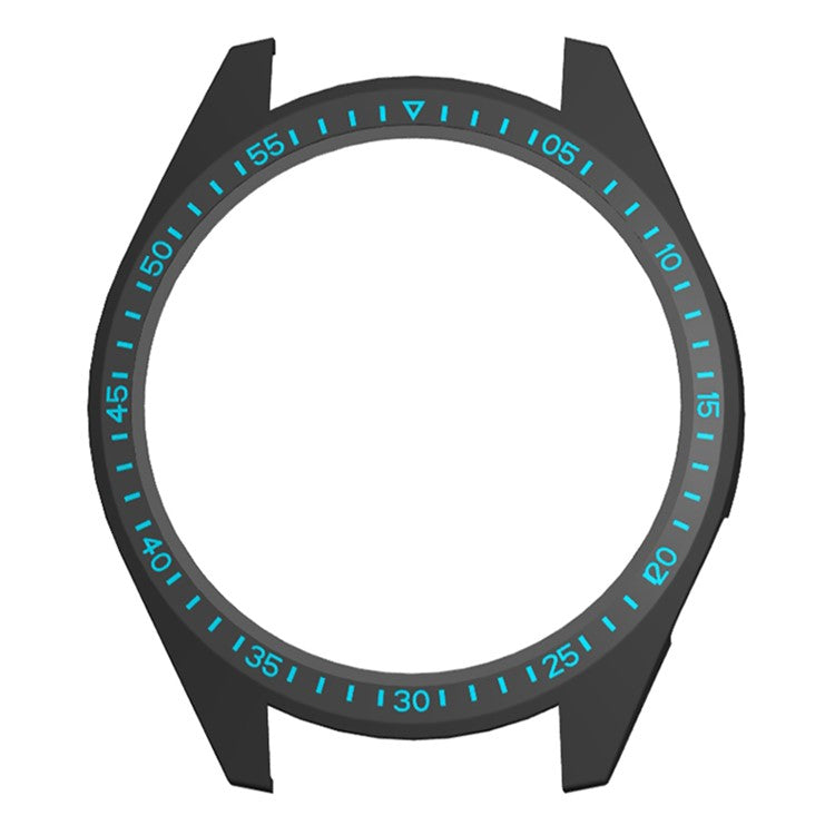 For Aigo G20 Watch Case Drop-Proof Hard PC Protective Cover - Black / Blue