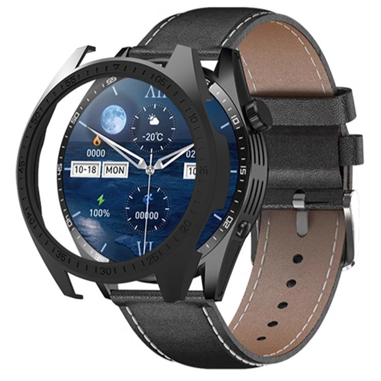 For Aigo G20 Watch Case Drop-Proof Hard PC Protective Cover - Black