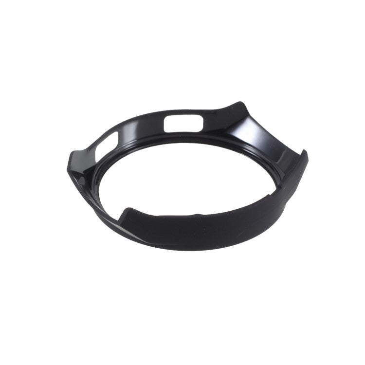 Fuel Injection PC Case Frame Tempered Glass Protector Shell for Huawei Watch GT 2e - Black