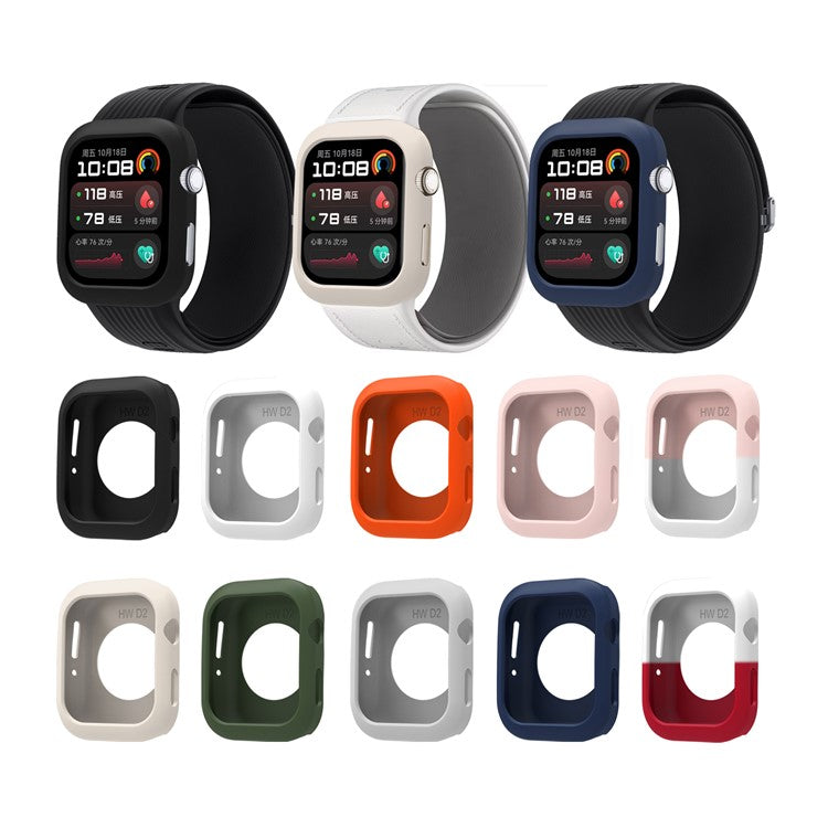 For Huawei Watch D2 Silicone Cover Protective Case - White