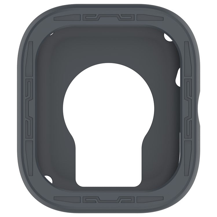 For Xiaomi Redmi Watch 5 / Watch 5 eSIM Silicone Case Hollow Watch Protective Cover - Dark Grey