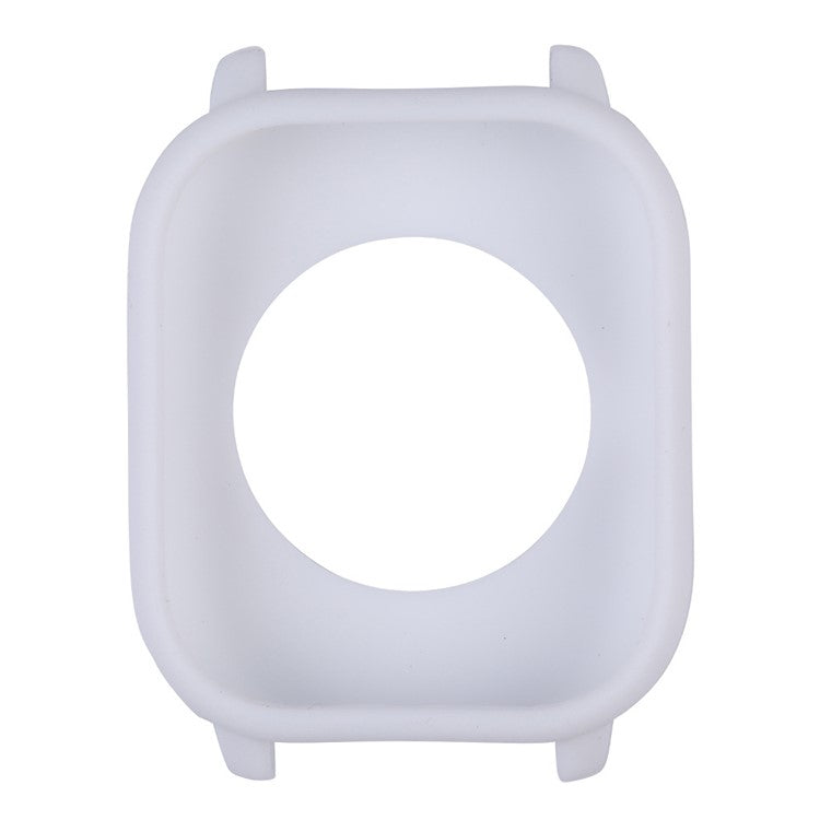 For Huami Amazfit GTS Silicone Protective Case Slim Fit Durable Cover - White