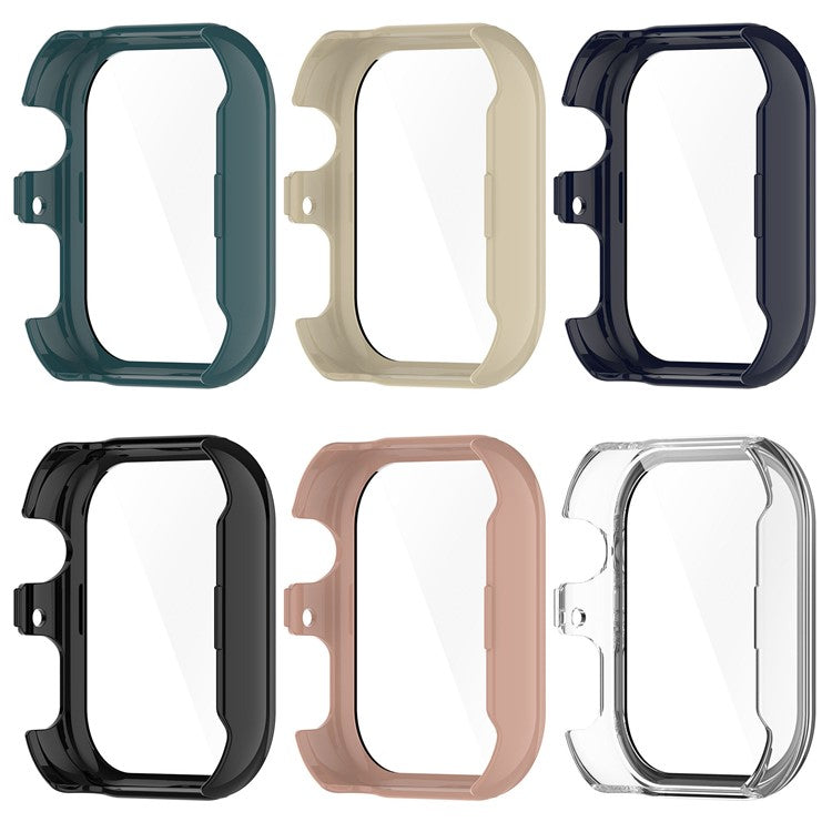 For Honor Choice ROSSINI 2i Watch Case PC Frame Cover with Tempered Glass Screen Film - Transparent