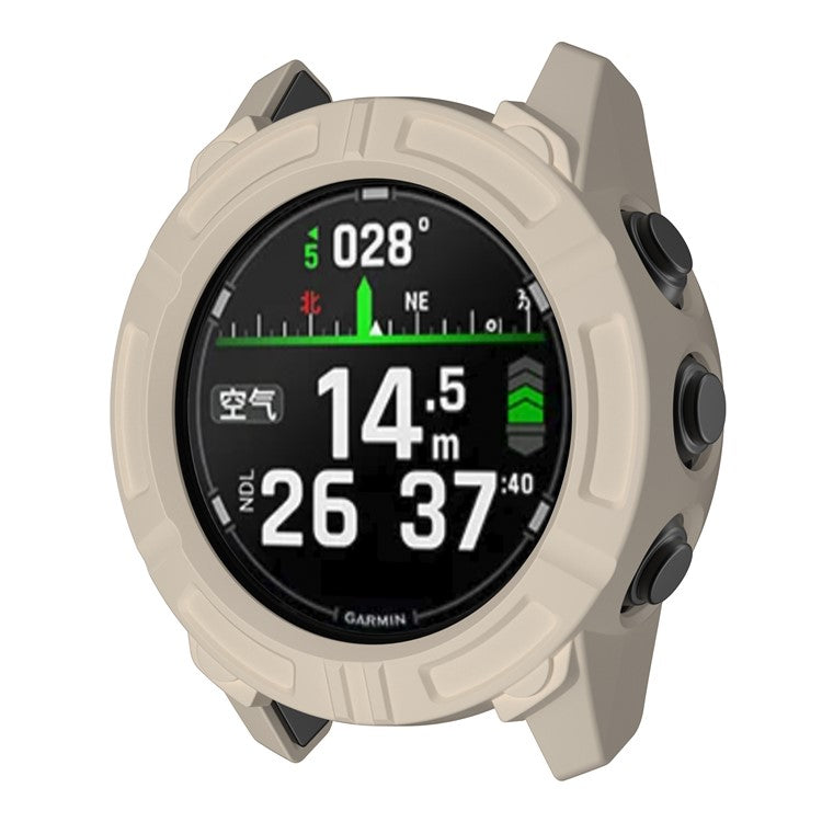 For Garmin Descent G2 Anti Scratch Protective Case Rugged Armor TPU Shell Watch Cover - Starlight