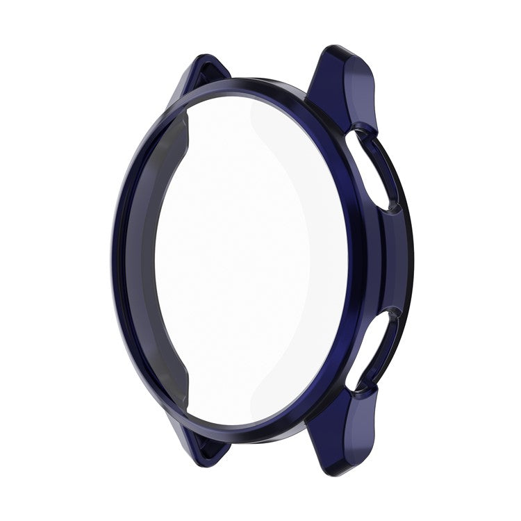 For Garmin Approach S50 Watch Case Electroplating Full Wrapped TPU Cover - Midnight Blue