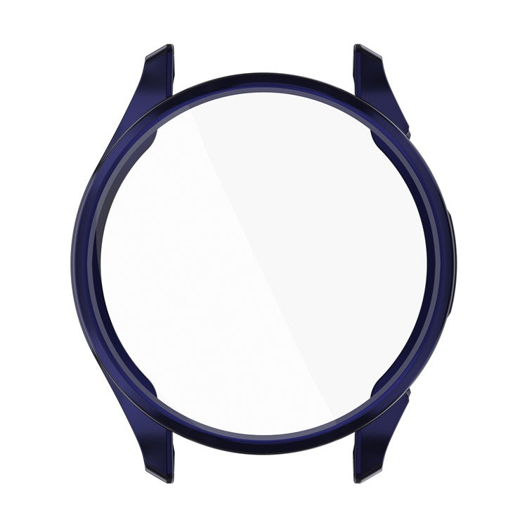 For Garmin Approach S50 Watch Case Electroplating Full Wrapped TPU Cover - Midnight Blue