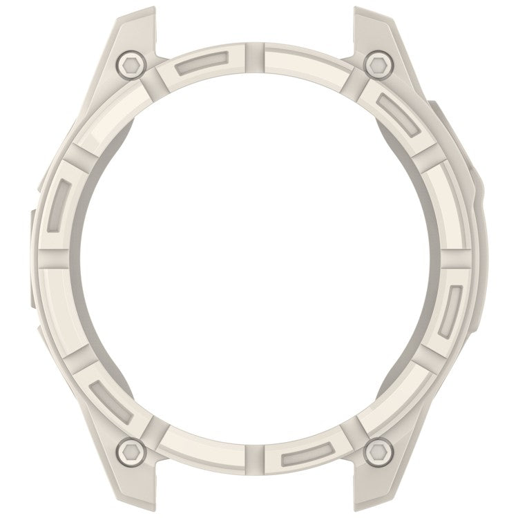 For Garmin Tactix 8 47mm AMOLED Version Soft TPU Watch Case Hollow Shockproof Bumper Frame Cover - Starlight