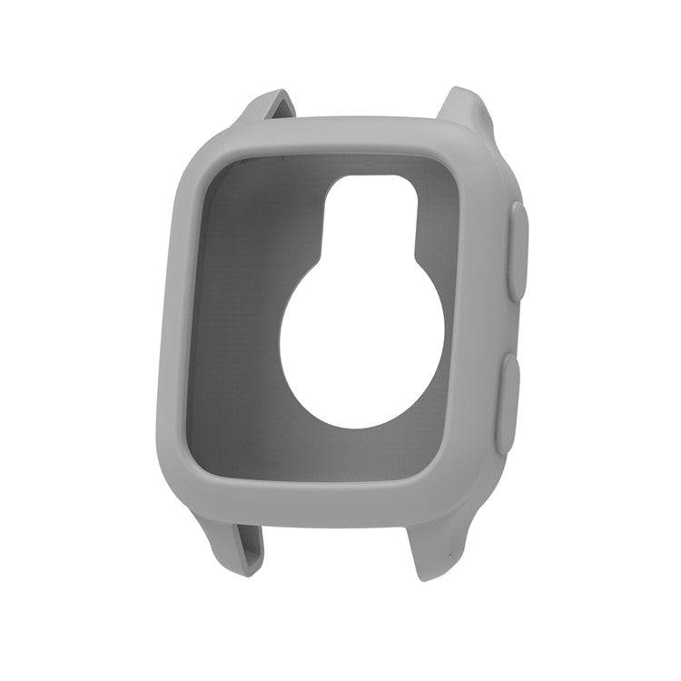 For Garmin Venu Sq 2 Anti Scratch Protective Case Silicone Watch Cover - Grey