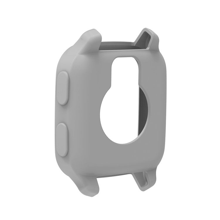 For Garmin Venu Sq 2 Anti Scratch Protective Case Silicone Watch Cover - Grey