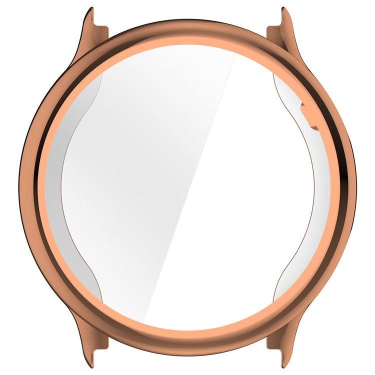 For Garmin Vivoactive 6 Watch Case Full Protection Scratch Resistant TPU Cover - Rose Gold