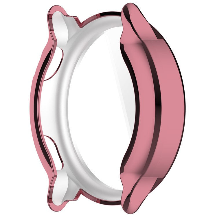 For Garmin Vivoactive 6 Watch Case Full Protection Scratch Resistant TPU Cover - Pink