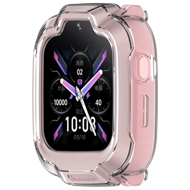 For Xiaomi Smart Kids Watch TPU Watch Case Hollow Design Watch Protective Cover - Transparent
