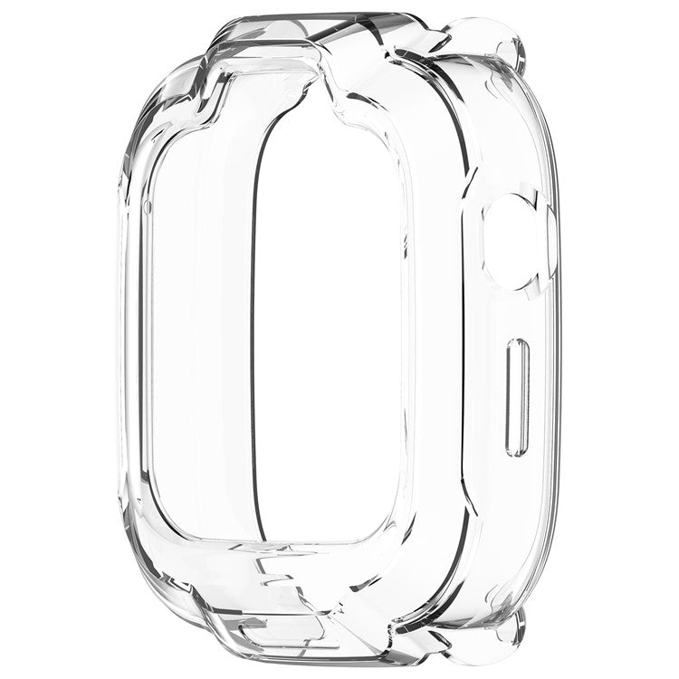 For Xiaomi Smart Kids Watch TPU Watch Case Hollow Design Watch Protective Cover - Transparent