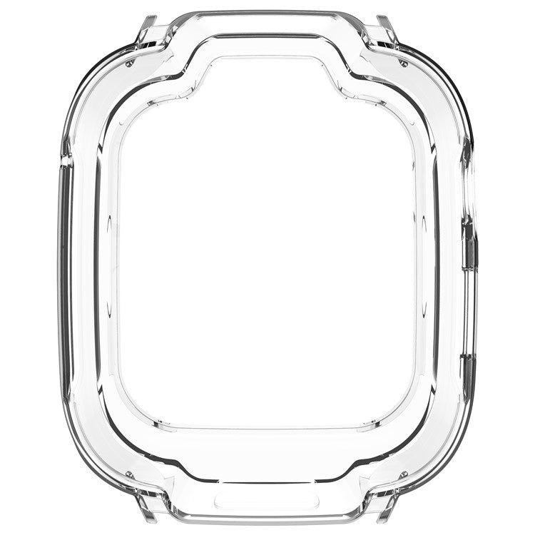 For Xiaomi Smart Kids Watch TPU Watch Case Hollow Design Watch Protective Cover - Transparent