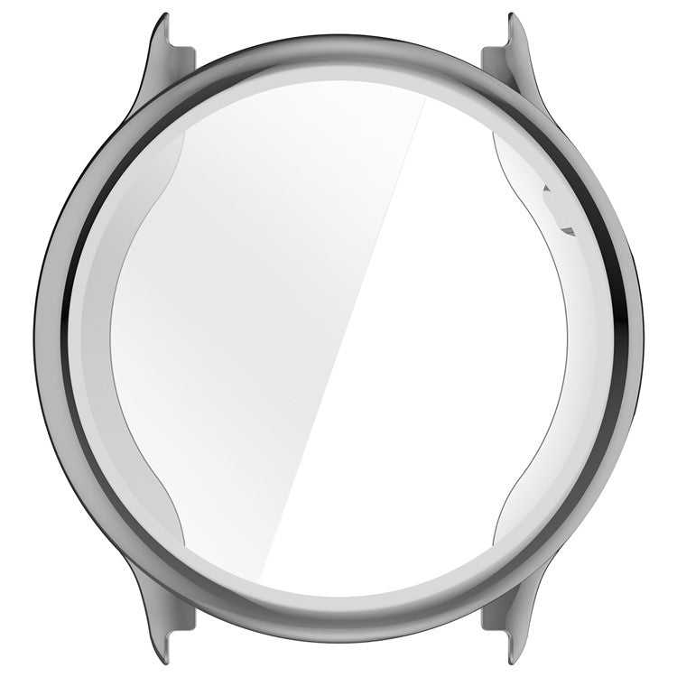 For Garmin Vivoactive 6 Watch Case Full Coverage Flexible TPU Electroplating Cover - Silver