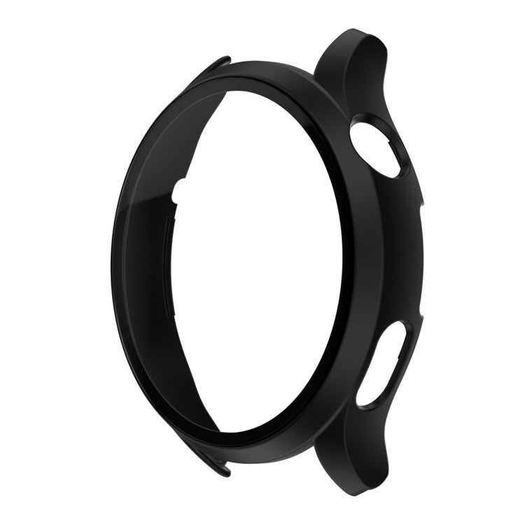 Smartwatch Matte PC Frame Cover with Tempered Glass Screen Protector for Huawei Watch 3 - Black