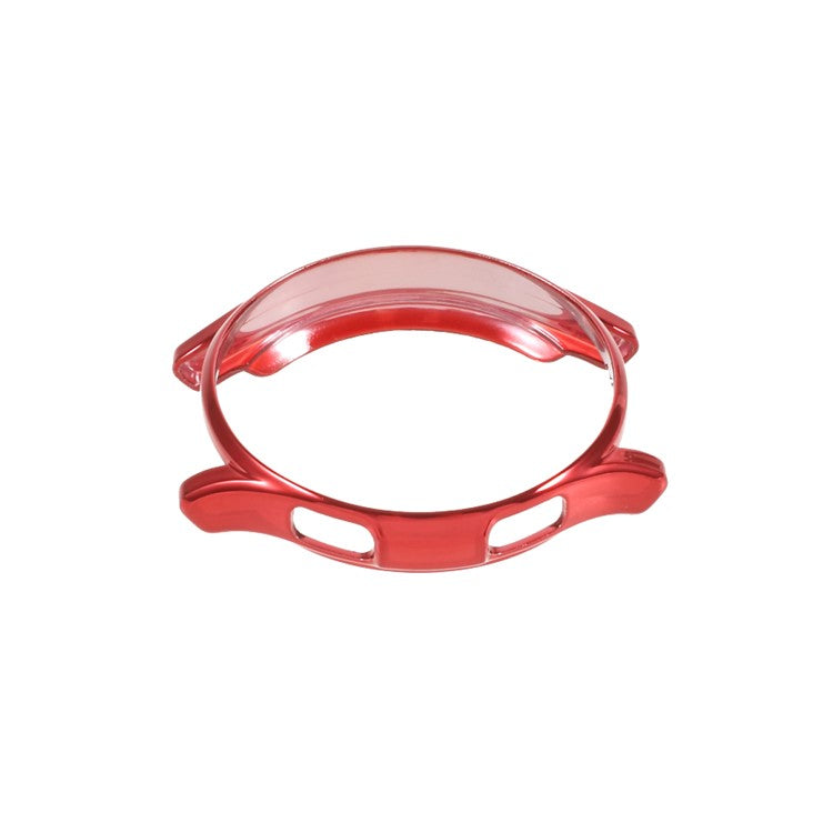 Electroplating Soft TPU Smart Watch Case Cover Shell Protector for Samsung Galaxy Watch4 Classic 42mm - Red