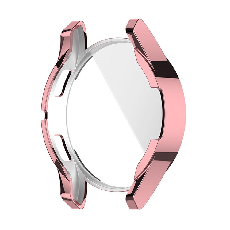 Electroplating TPU Smart Watch Protective Case Protector for Samsung Galaxy Watch4 40mm SM-R860 - Pink
