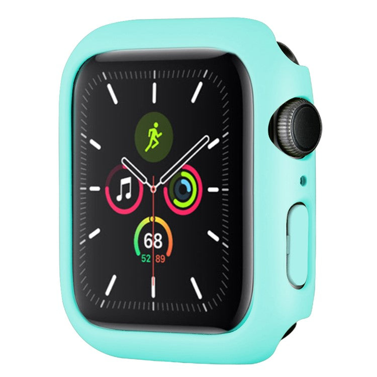 Hard PC Rubberized Watch Case Frame Cover for Apple Watch Series 9 / 8 / 7 41mm - Baby Blue
