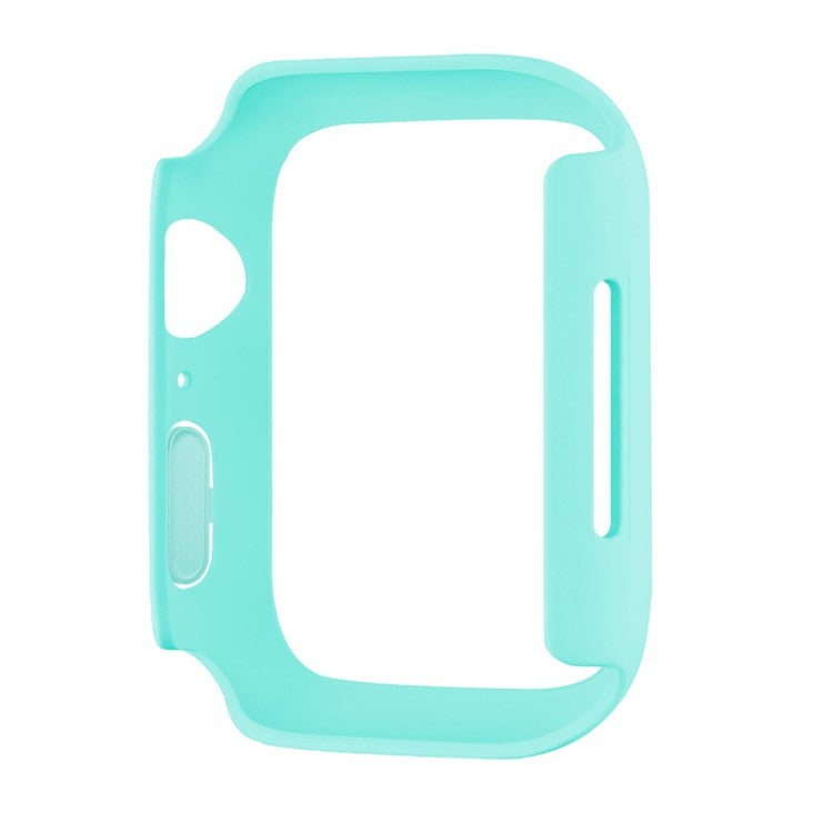 Hard PC Rubberized Watch Case Frame Cover for Apple Watch Series 9 / 8 / 7 41mm - Baby Blue