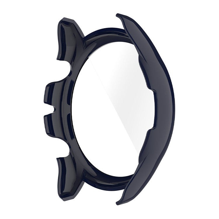 All Around Hard PC Protective Case with Tempered Glass Screen Protector for Huami Amazfit GTR 3 / GTR 3 Pro - Midnight Blue